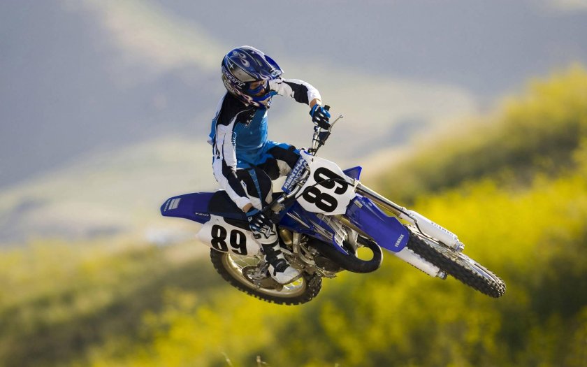 Yamaha yz125 мотокросс