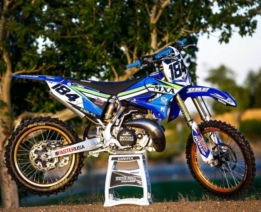 Yamaha yz250 питбайк