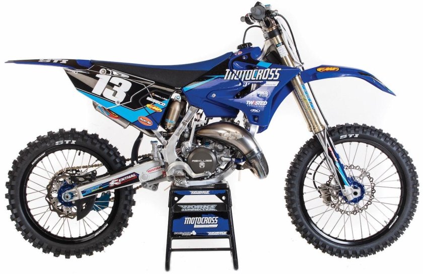 Yamaha yz125 мотокросс