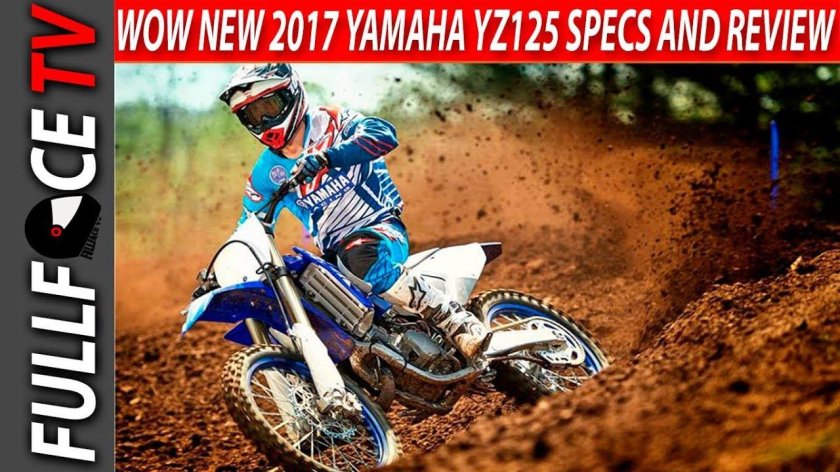 Yamaha yz125 мотокросс