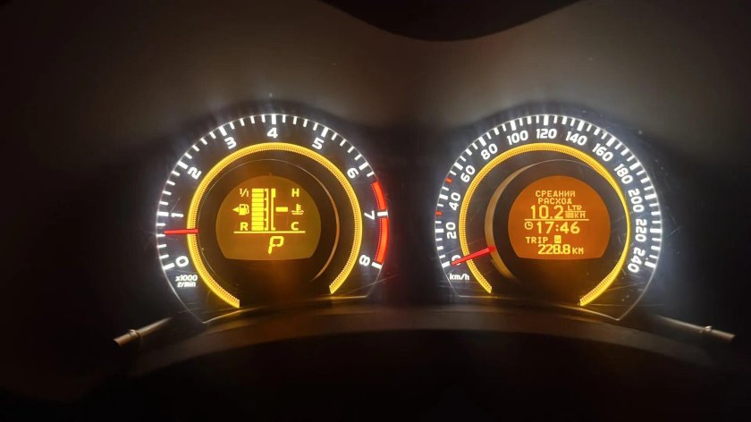 3 Палки бензина на Тойота Королла 150