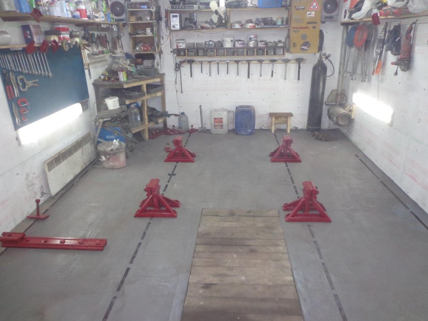 Стапель из швеллера 10