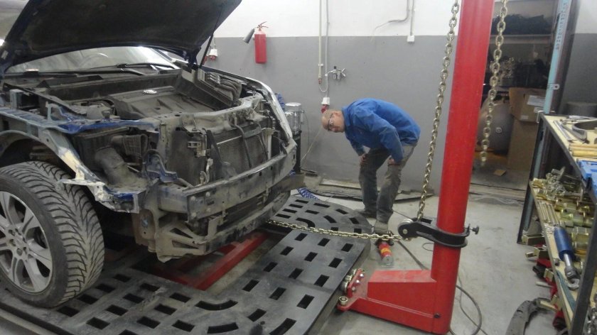 Машина на стапеле