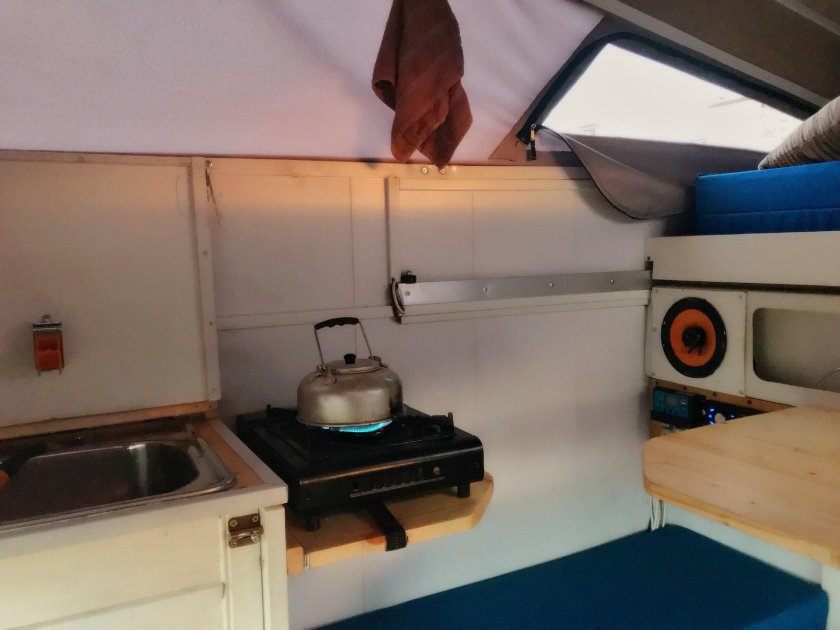 Бак для воды в автодом