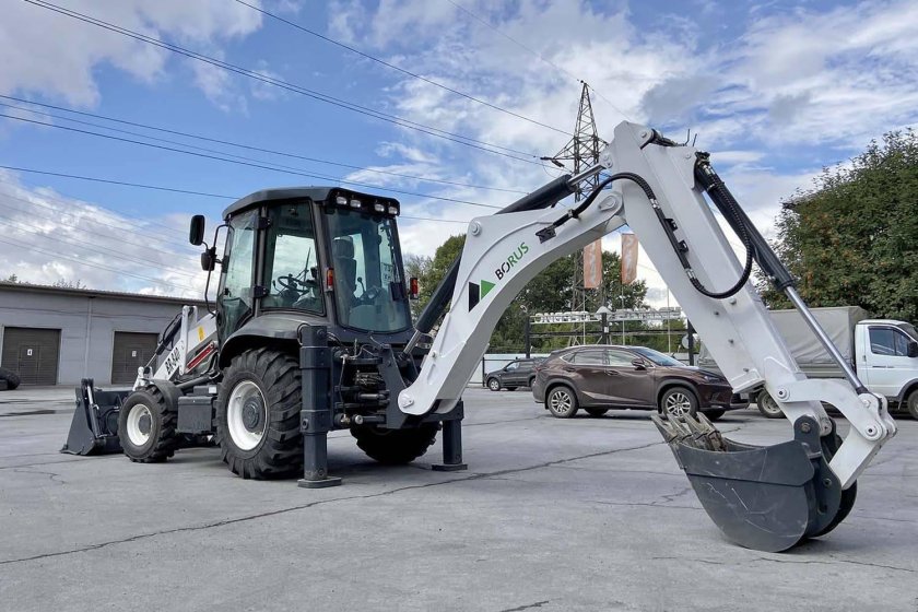 Экскаватор погрузчик терекс 825