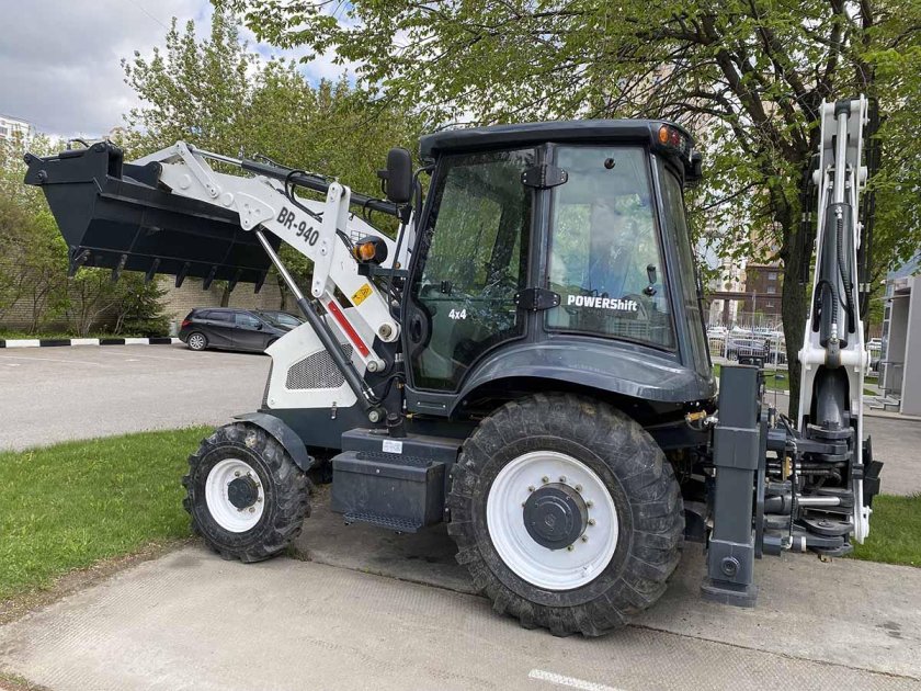 Экскаватор погрузчик hidromek hmk 102 b