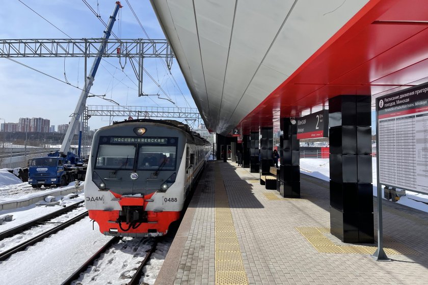 Станция Минская Киевского направления