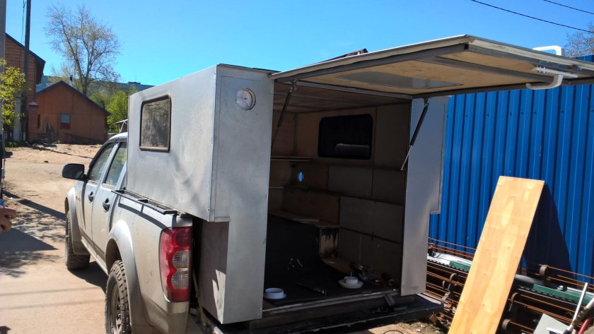 Жилой модуль на пикап УАЗ Патриот
