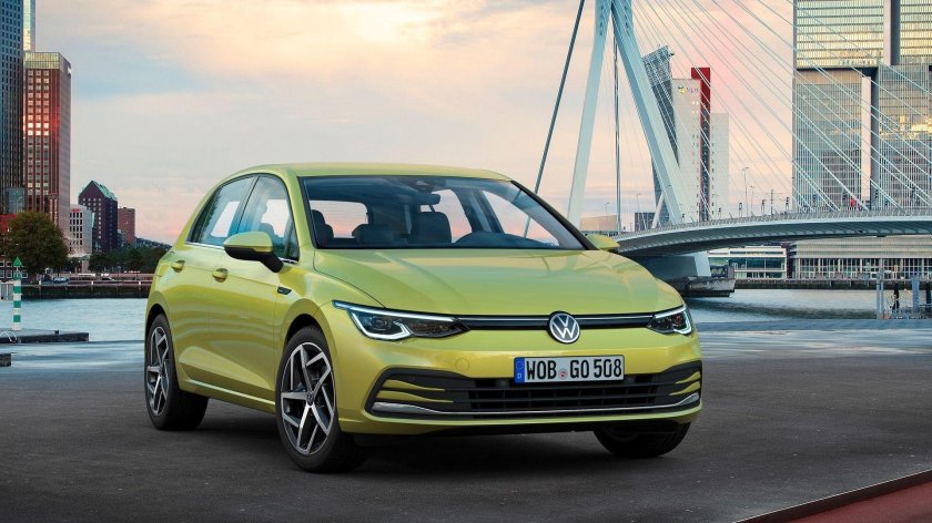 Новый Volkswagen Golf mk8