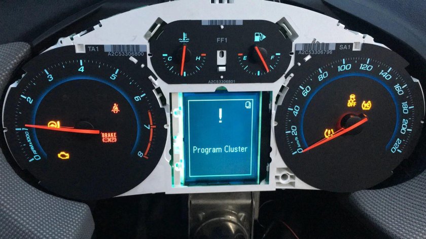 Приборная панель ltz chevrolet cruze