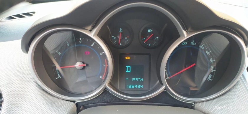 Приборная панель Шевроле Круз 1.8 механика