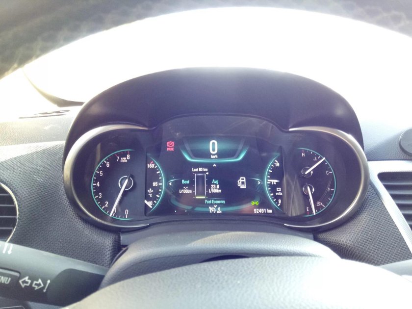 Приборная панель Шевроле Круз