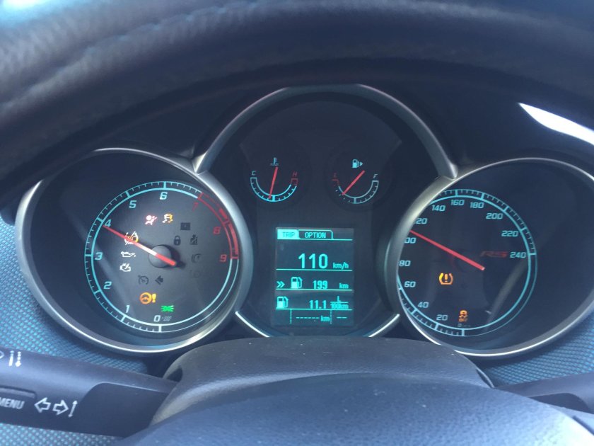 Приборная панель LTZ Cruze