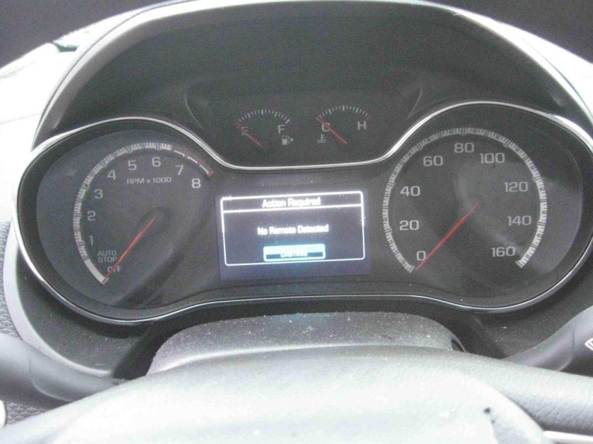 Панель приборов Chevrolet Cruze