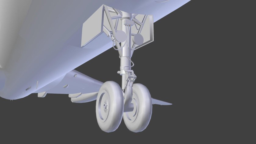 А-320 ниши шасси