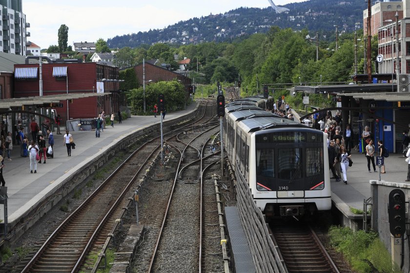 Станции метро Осло