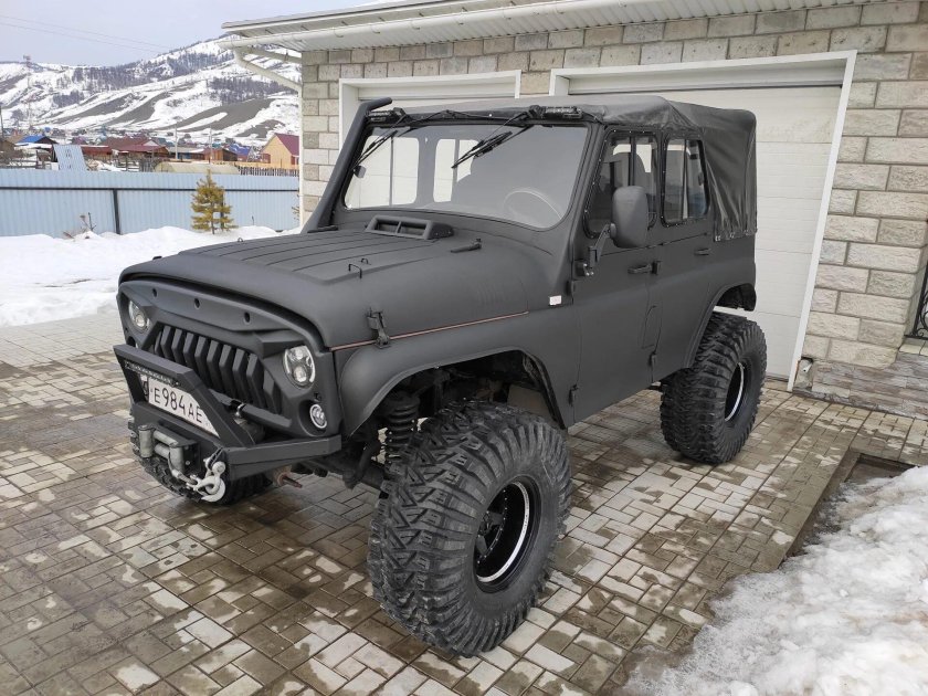 УАЗ 469 черный