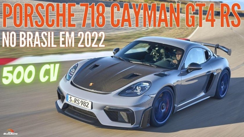 Porsche Cayman gt4 RS 2022