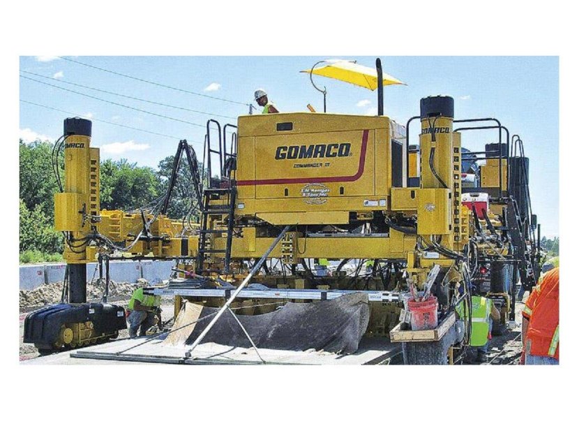 Гомако бетоноукладчик GOMACO