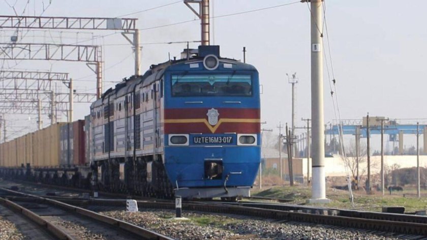 Контейнерный поезд Россия