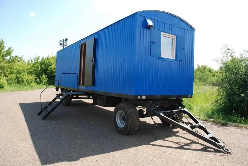 Прицеп-шасси 8574 вагон-дом "Полярис"