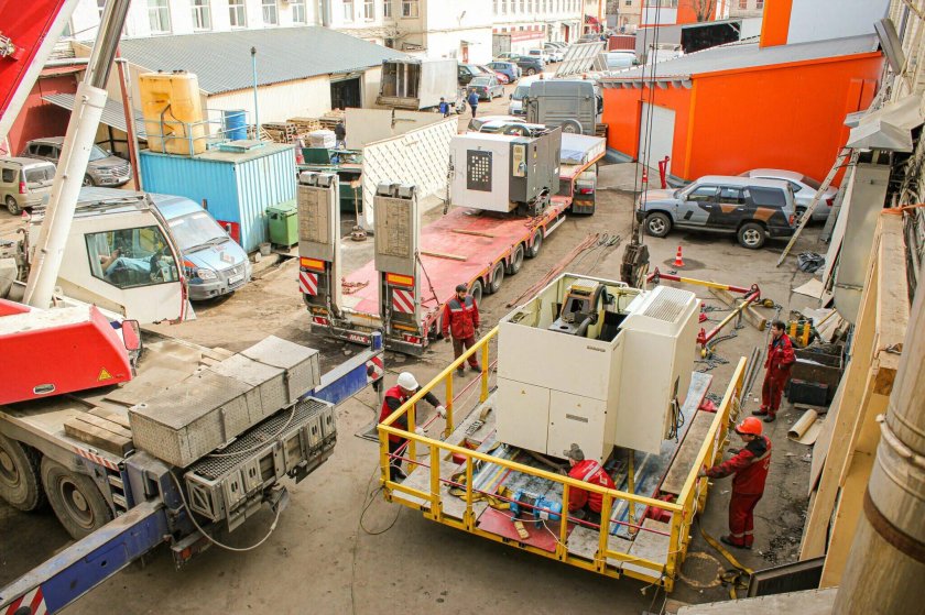 Такелажные работы Москва