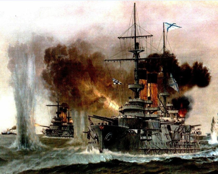 Русско-японская война 1904-1905 Цусимское сражение