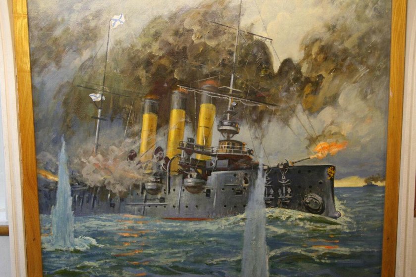 Крейсер Аврора Цусима