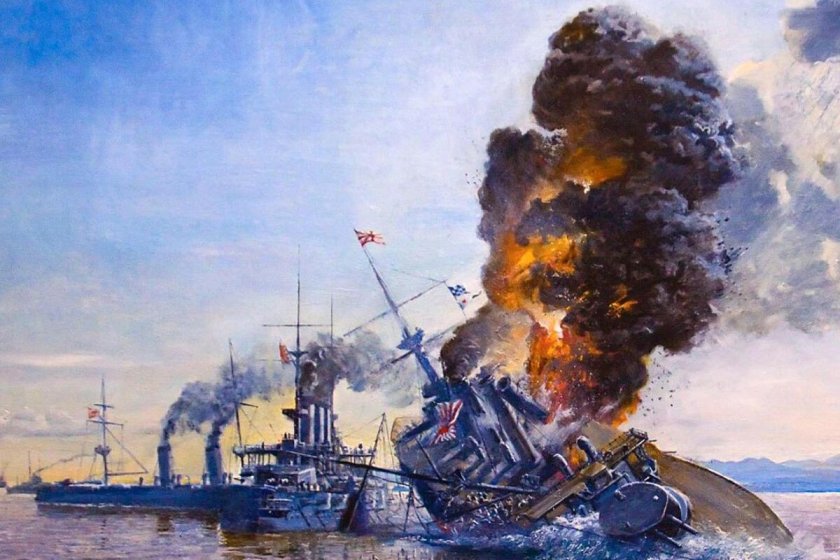 Русско-японская война 1904-1905 Цусимское сражение