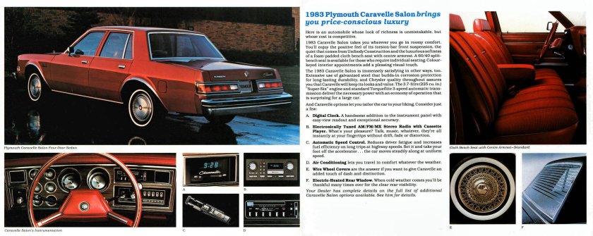 Plymouth Caravelle, 1983