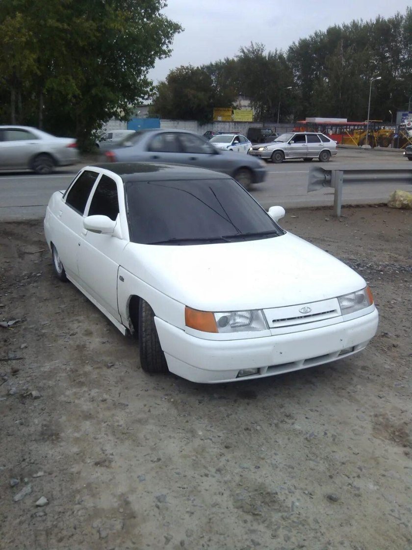 Ваз 2110 белая 1999