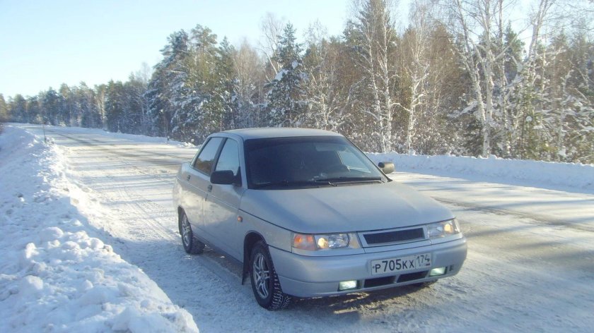 ВАЗ 2110 зима