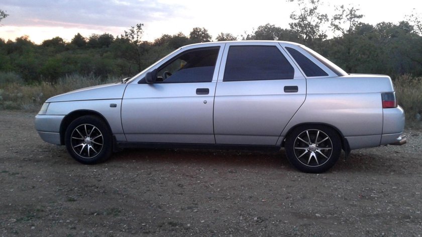 ВАЗ 2110 Снежная Королева тонированная