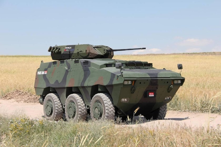 Турецкий БТР FNSS pars 8x8