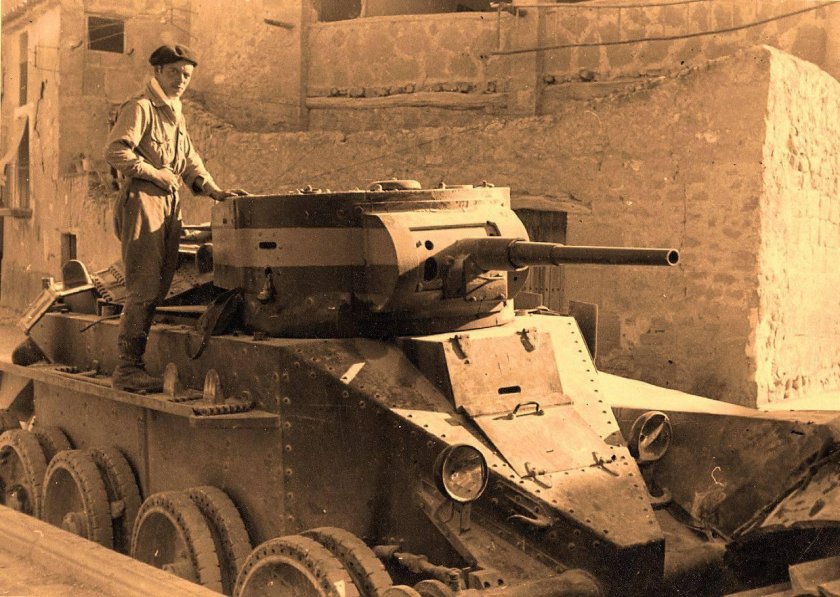 БТ-5 Испания