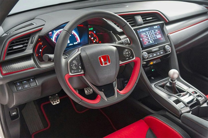 Honda Civic Type r 2017 салон