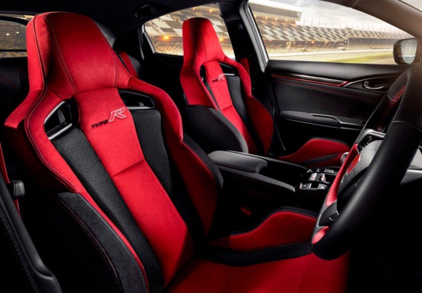 Honda Civic Type r 2021 салон