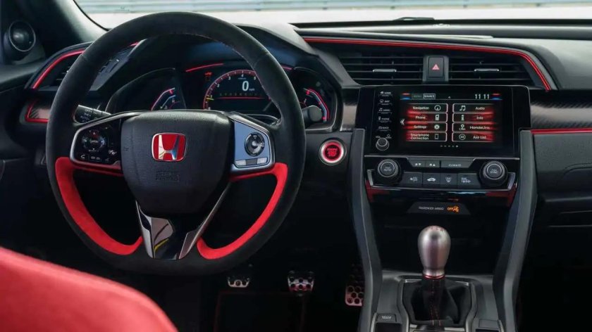 Honda Civic Type r 2020 салон