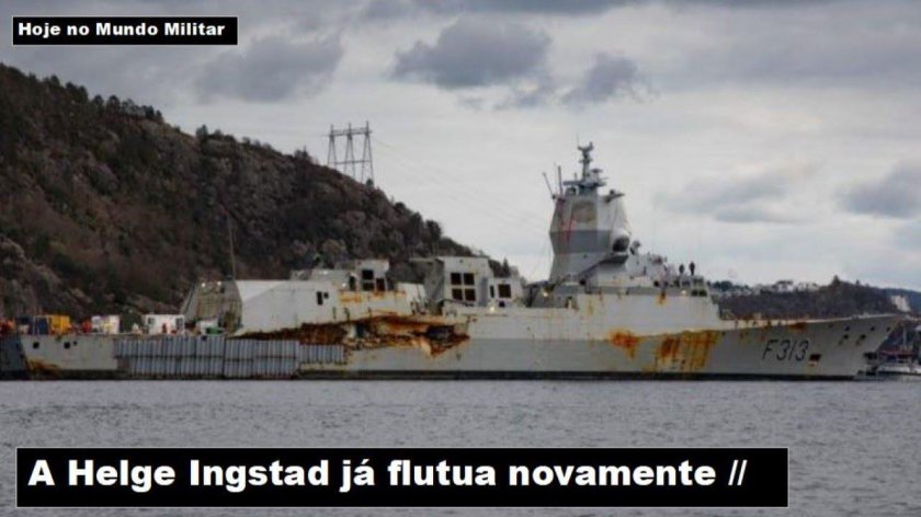 Фрегат ВМС Норвегии f 313 Helge Ingstad
