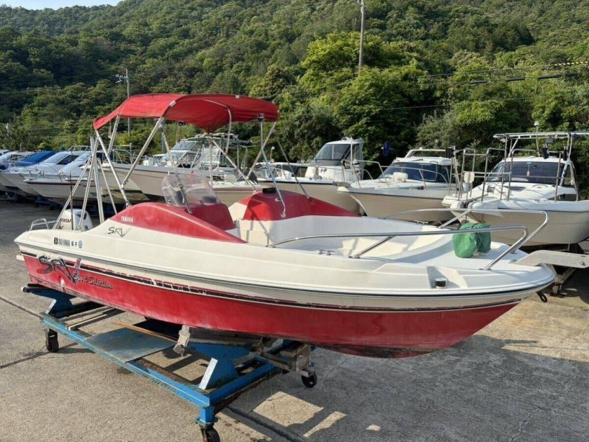 Катер моторный