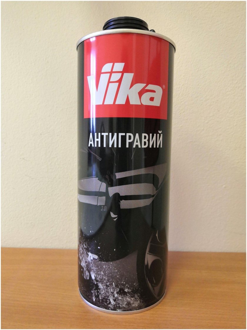 Антигравий Vika черный 1.1 кг.