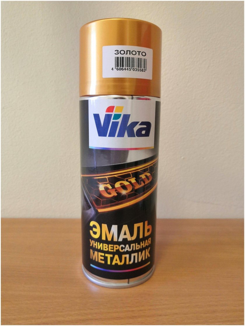Vika эмаль универсальная металлик