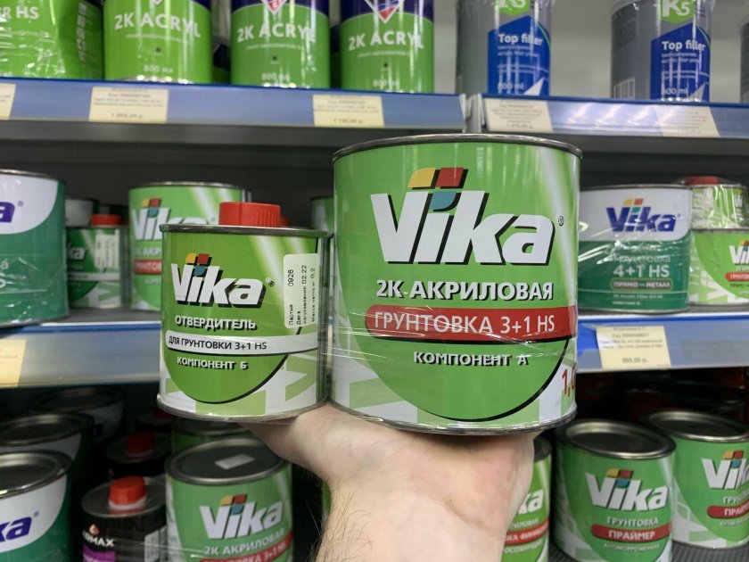 Грунт акриловый Вика