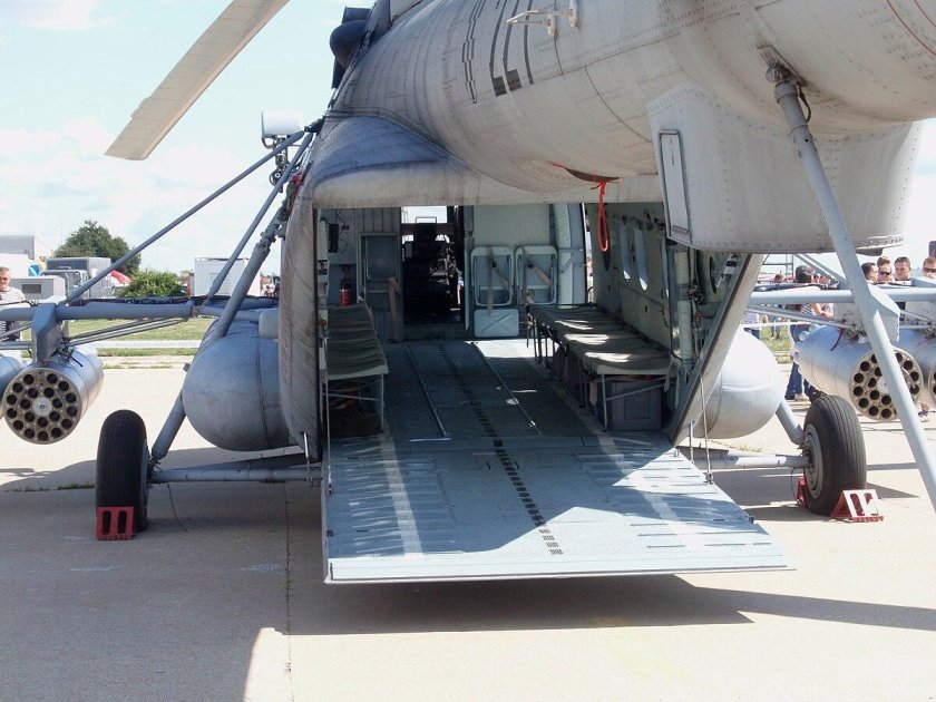 Ми-8 с рампой