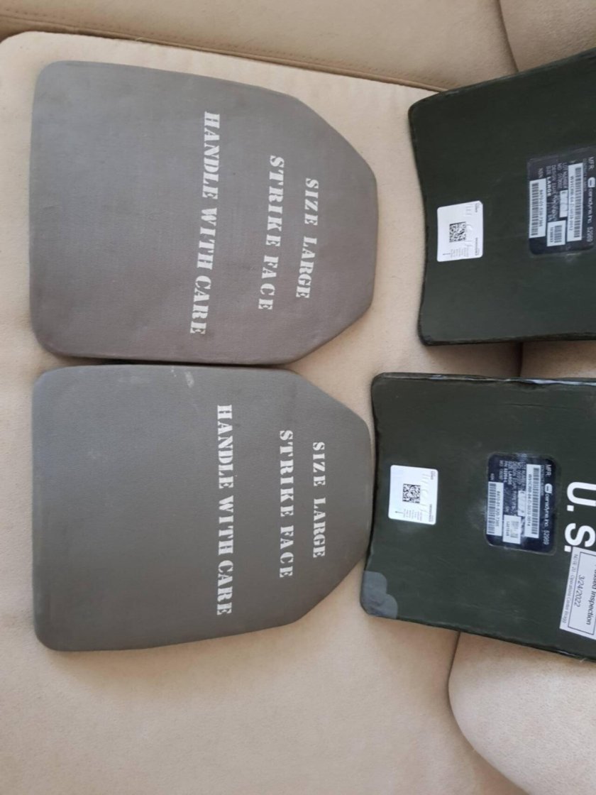 Пластины для бронежилета тугарин