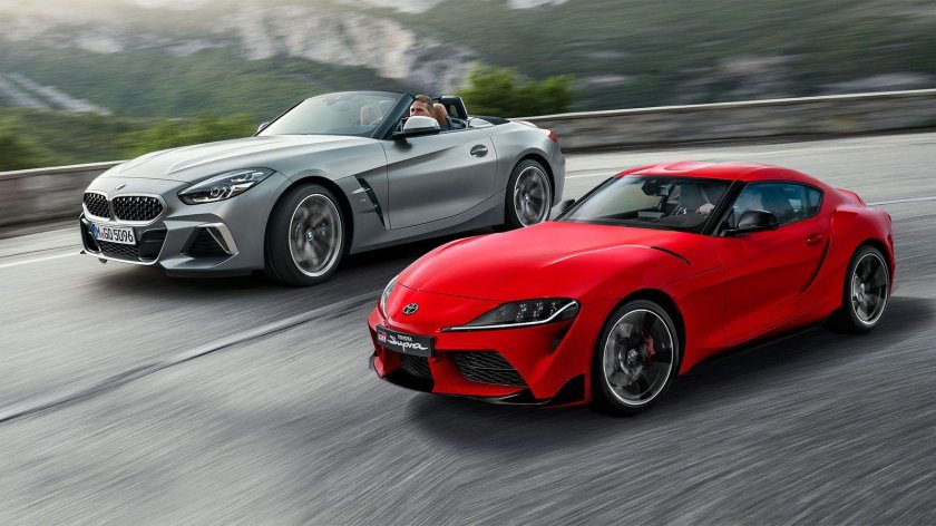 Bmw z4 toyota supra