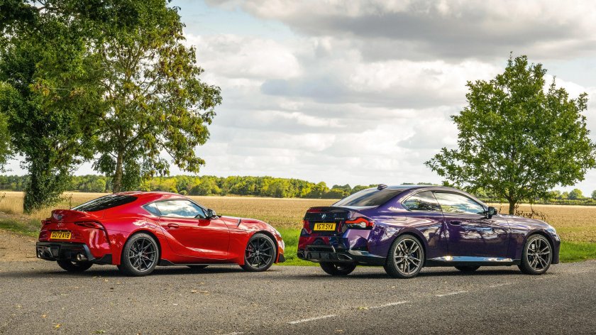 Супра и БМВ м4