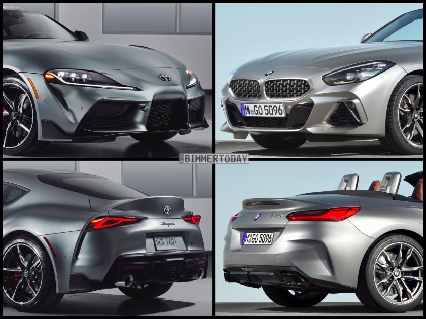 BMW z4 Toyota Supra