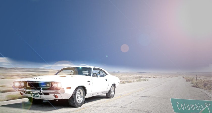 Dodge Challenger 1970 Vanishing point