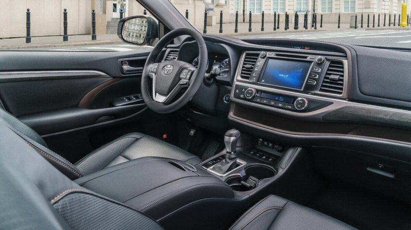 Toyota Highlander 2017 салон